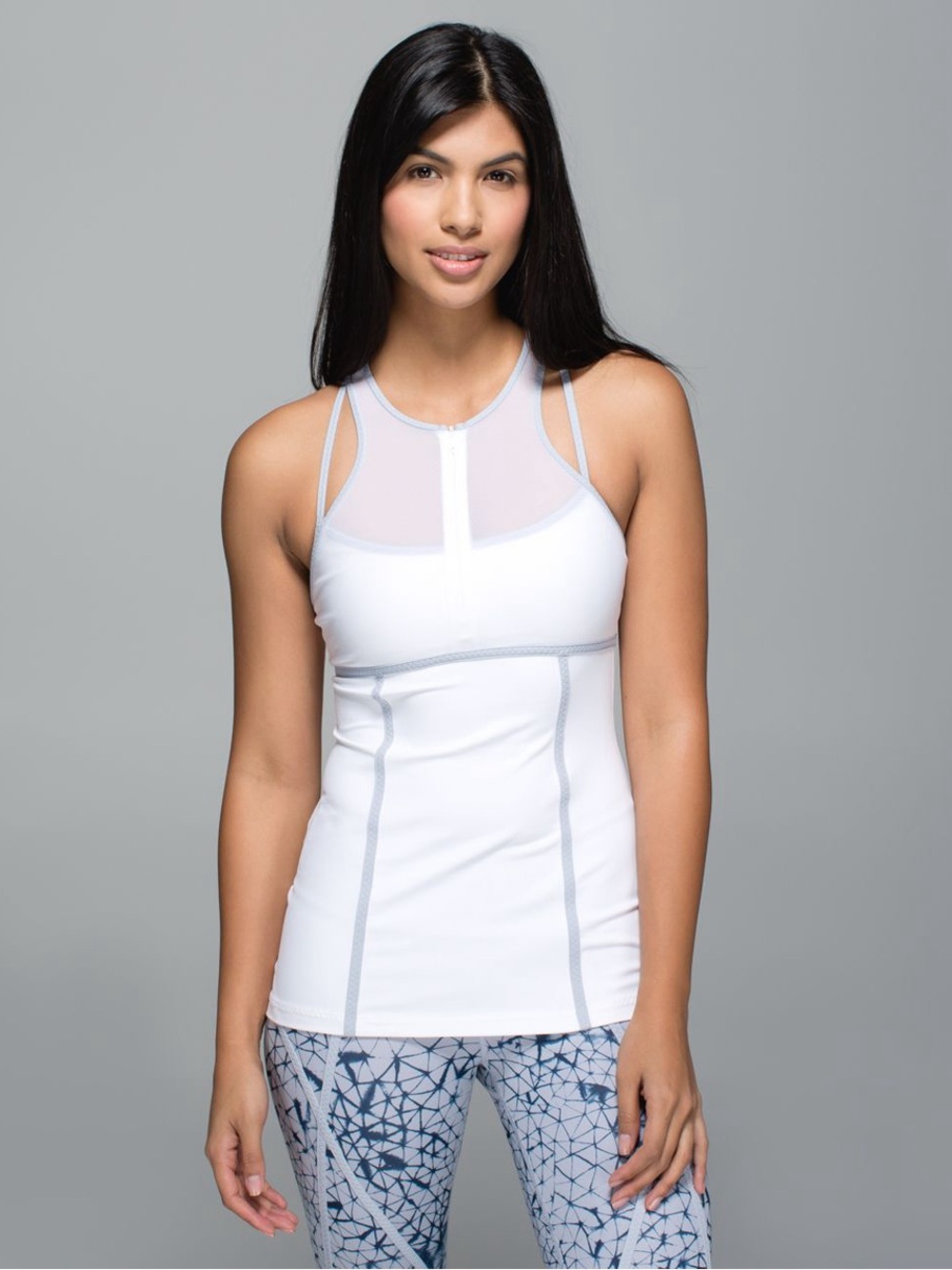 Lululemon Women’s Pedal Pace Tank Top Sz 6 Built In Bra Workout Gym Gear